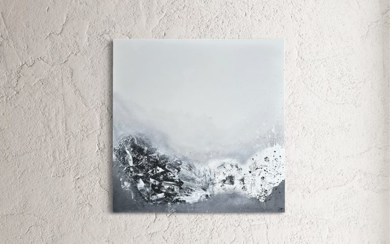Nr. 2 - Nach dem Einsturz - 100x100x4,5 cm - 290,- €** Leinwandbild