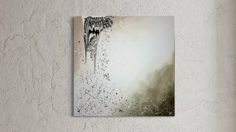 Nr. 3 - Neuaufbau oder Neuanfang? - 100x100x4,5 cm - 290€,-** abstrakte Kunst